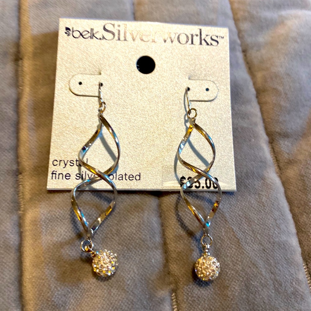 Bell Silverworks silver earrings
